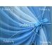 Кухонные шторы Верона голубого цвета арт.191С300КВ