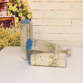 Льняной набор кухонных полотенец Полевые цветы