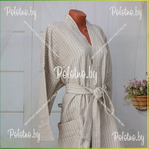 Льняной банный халат оршанского льнокомбината Трек-5